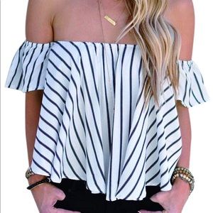 Off the shoulder top